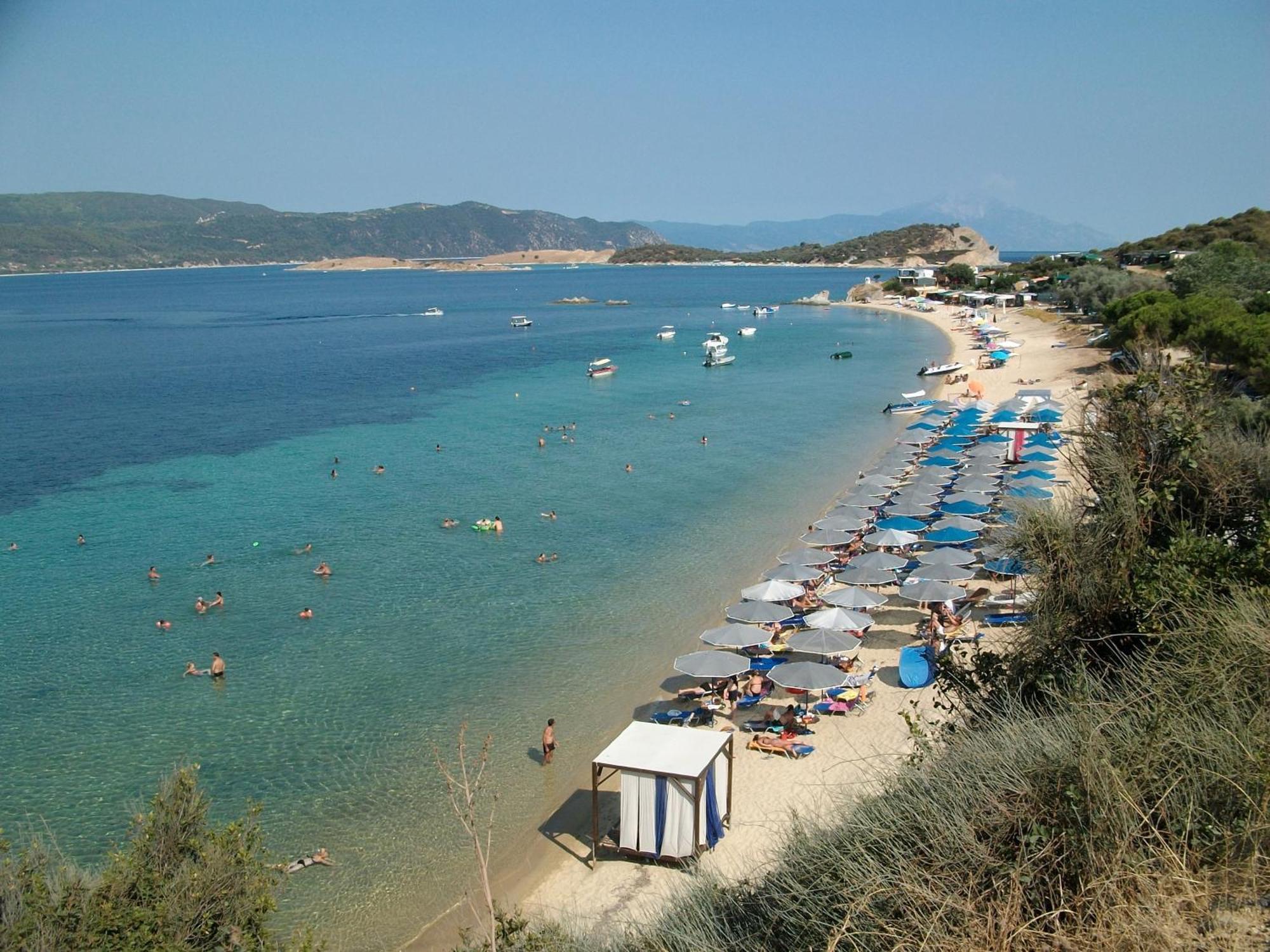 Hotel Ismini Ammouliana Buitenkant foto